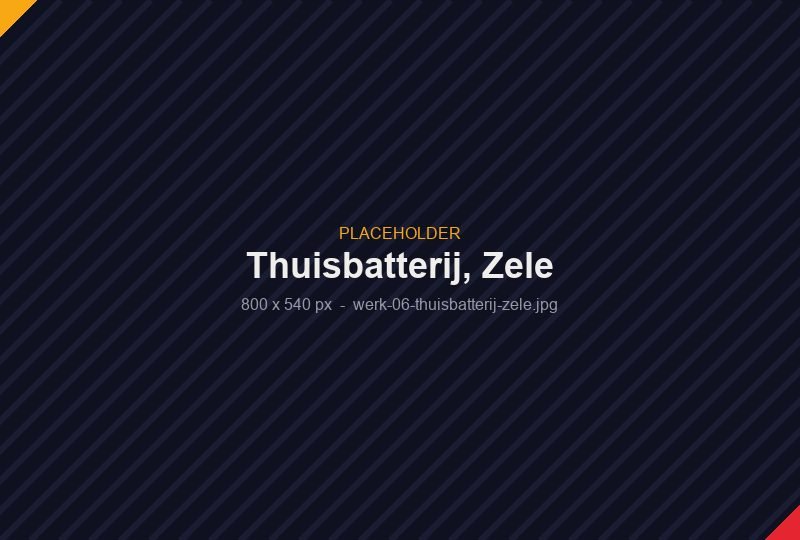 Thuisbatterij, Zele
